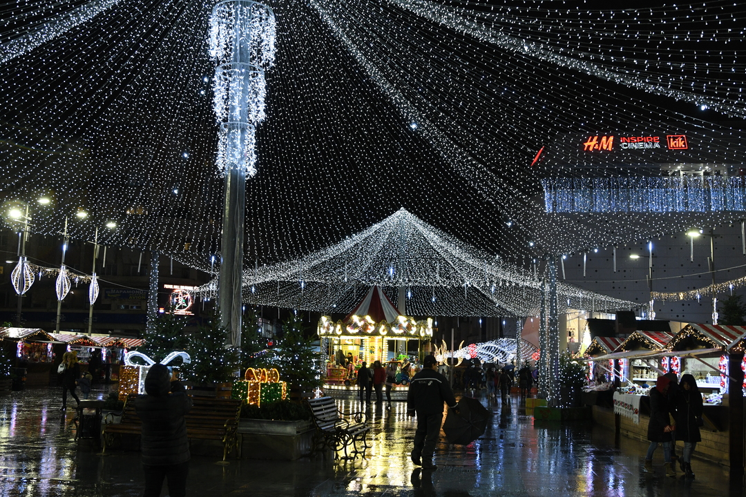 The Craiova Christmas Fair, officially opened