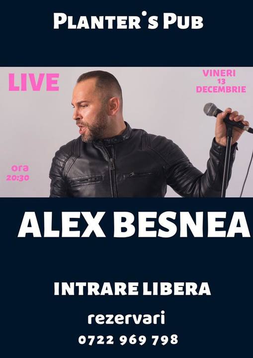 Live music#Alex Besnea# vineri13