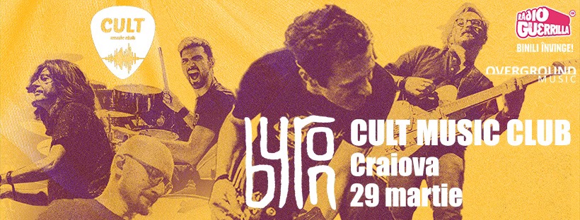 Craiova: Concert byron. Lansare videoclip 'Cadou'