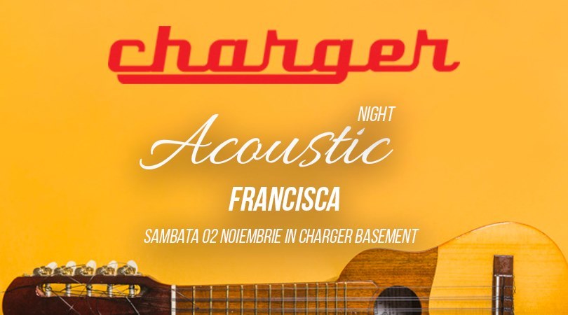 Francisca la Acoustic Night in Charger Basement