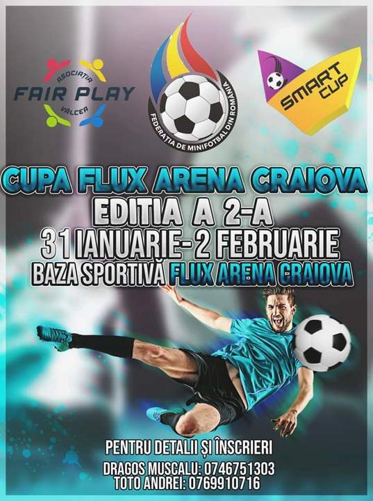 Cupa Flux Arena Craiova Smart Cup Ediția A 2 A