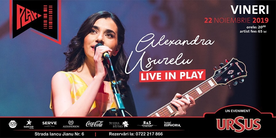 Alexandra Usurelu | Live in Play