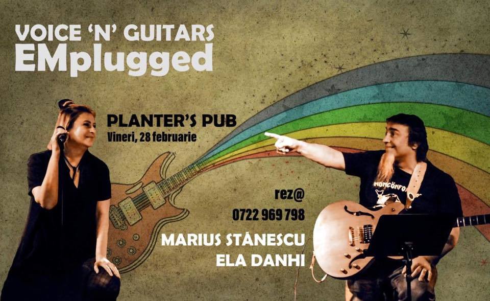 Voice’n’Guitars EMplugged by ElaDanhi&MariusStanescu @Planter's