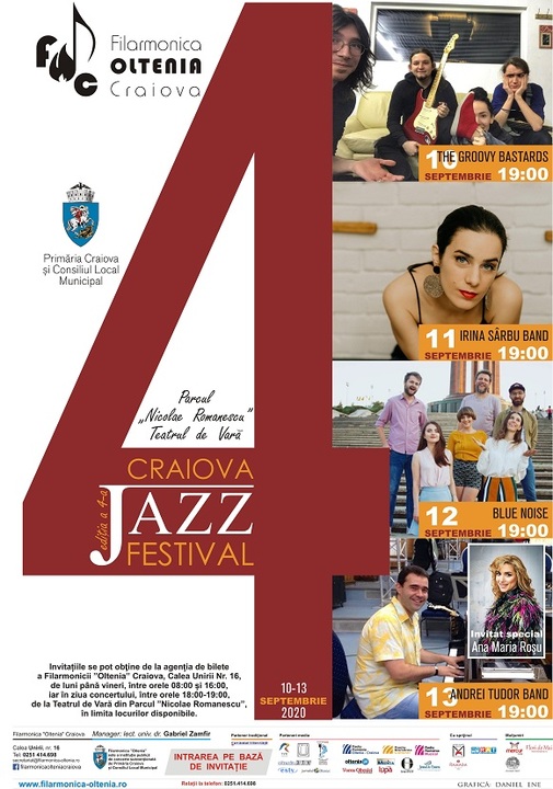 Craiova Jazz Festival 2020, ediţia 4