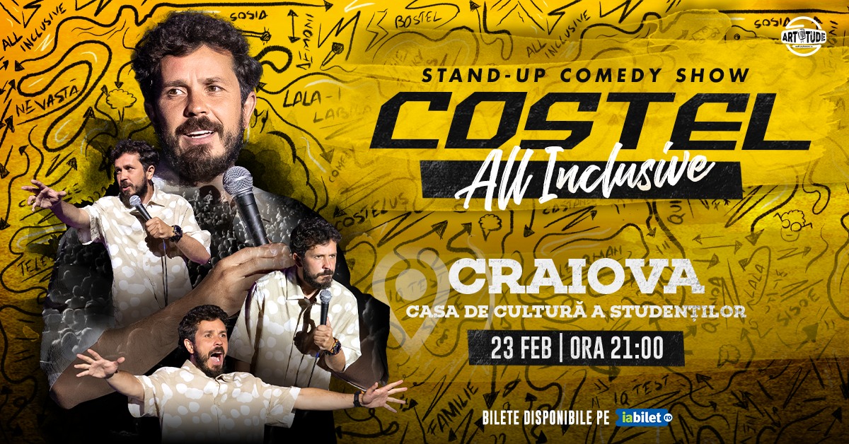CRAIOVA | Costel - All Inclusive | Stand Up Comedy Show
