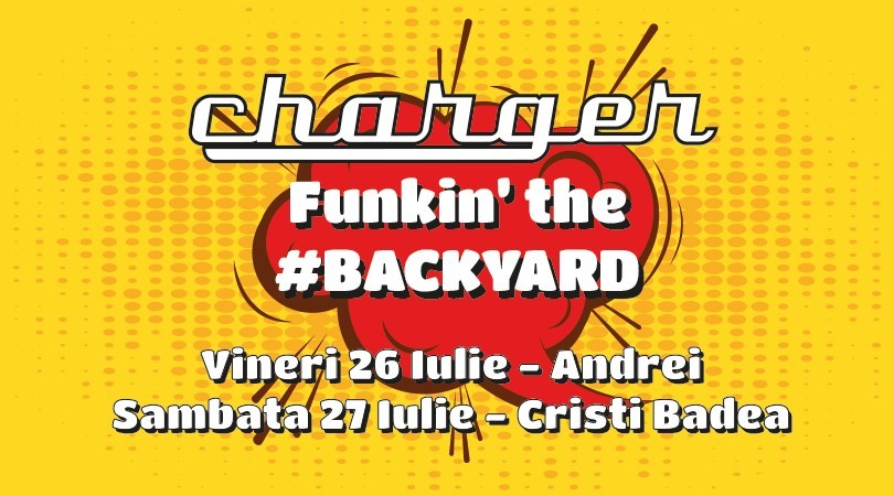 Funkin' the #backyard in Charger Classic Bar