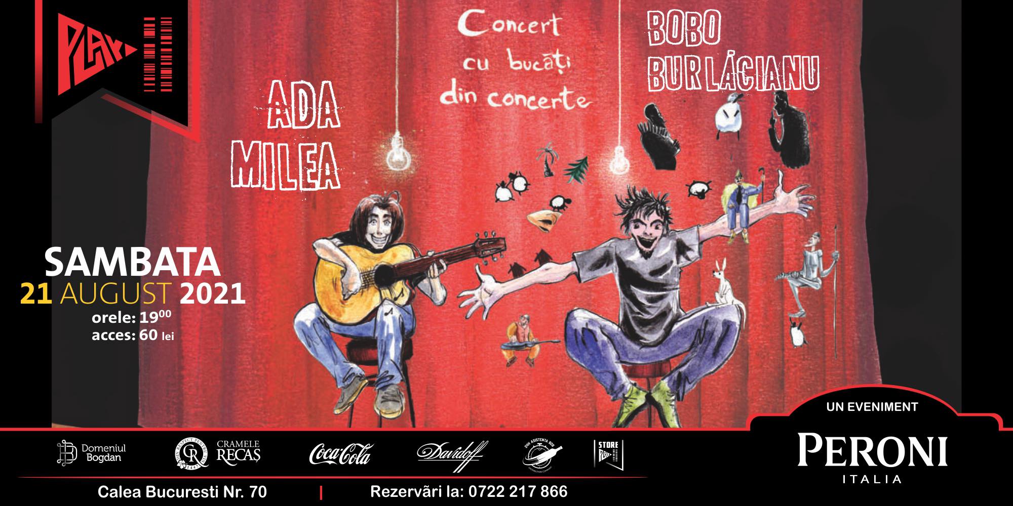 Concert cu bucăți din concerte | Ada Milea și Bobo Burlăcianu