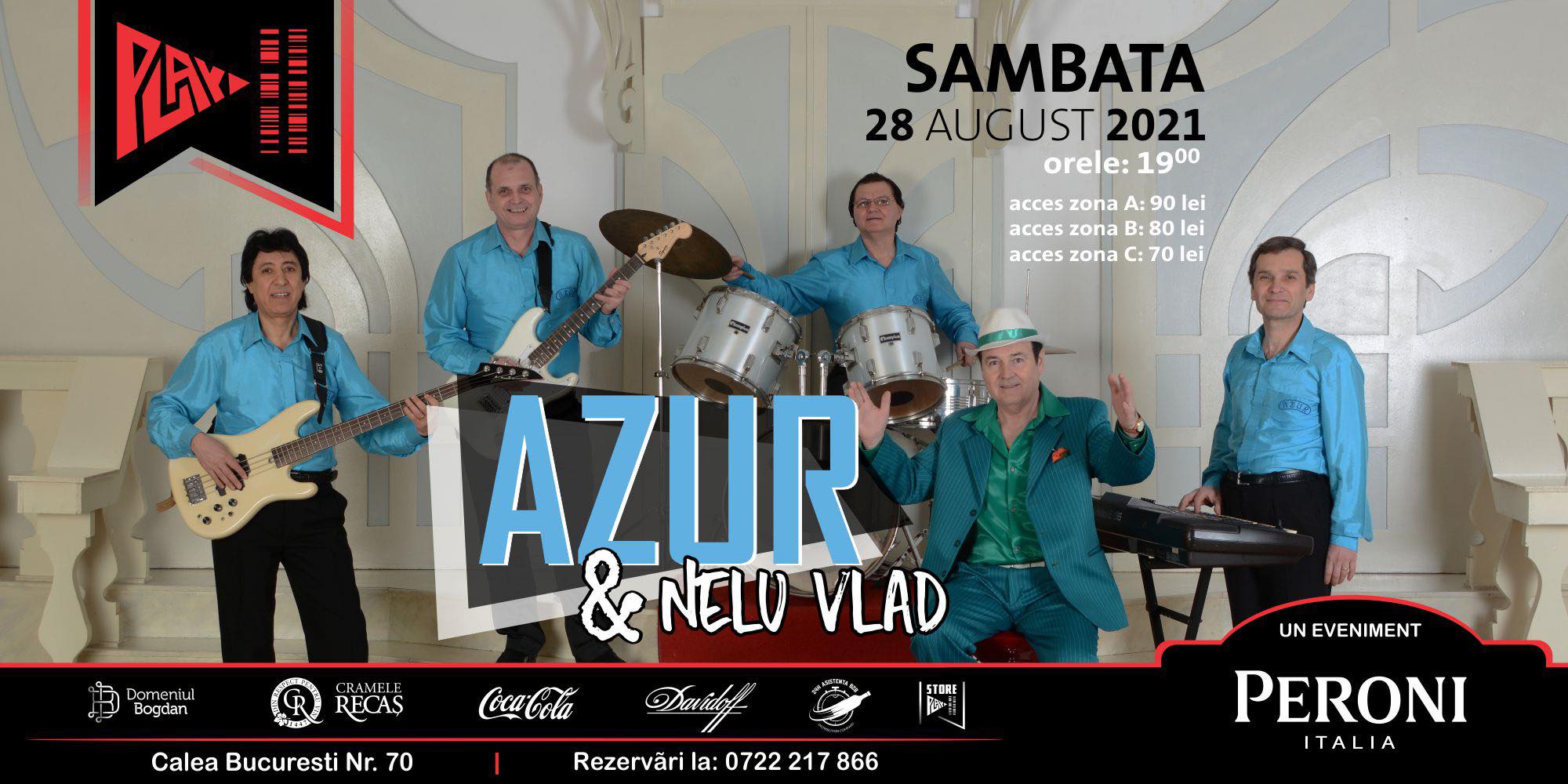 AZUR & Nelu Vlad | live pe terasa Cafe-Teatru Play