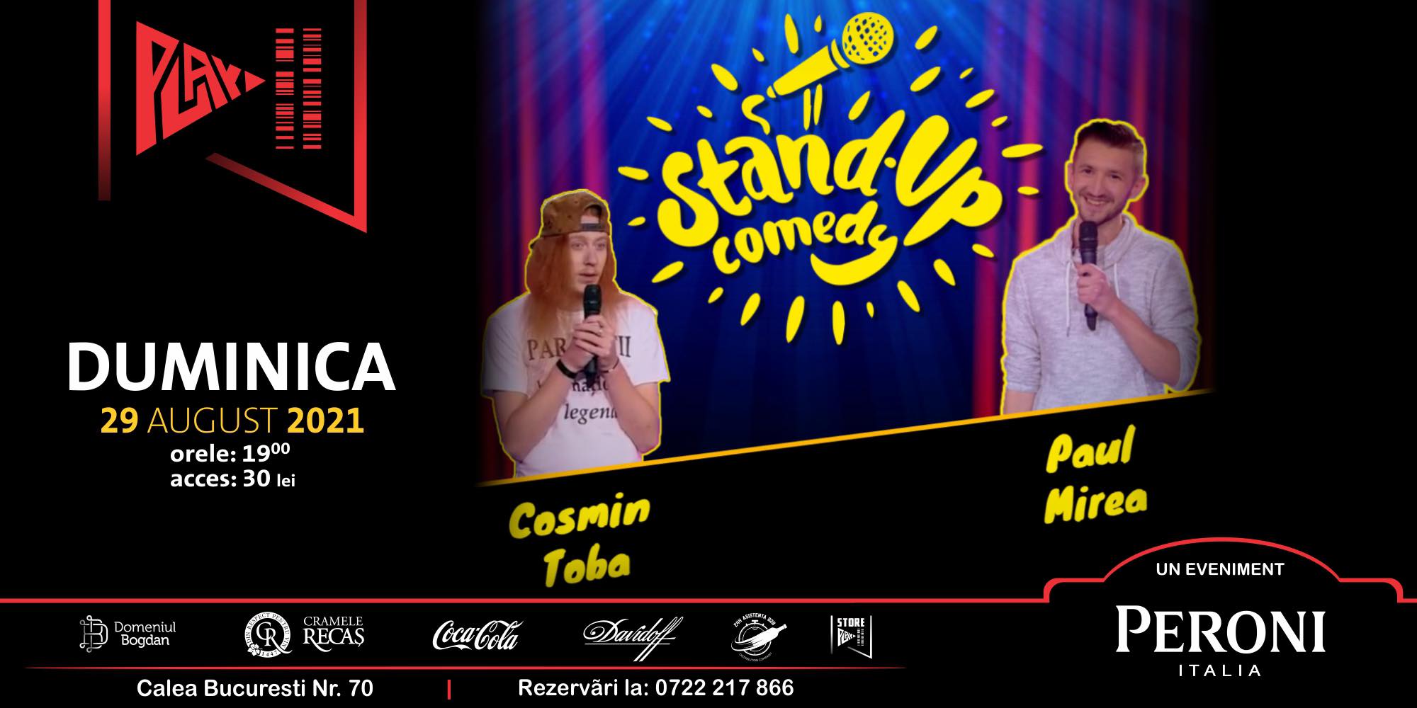 Stand Up comedy | Cosmin Toba & Paul Mirea
