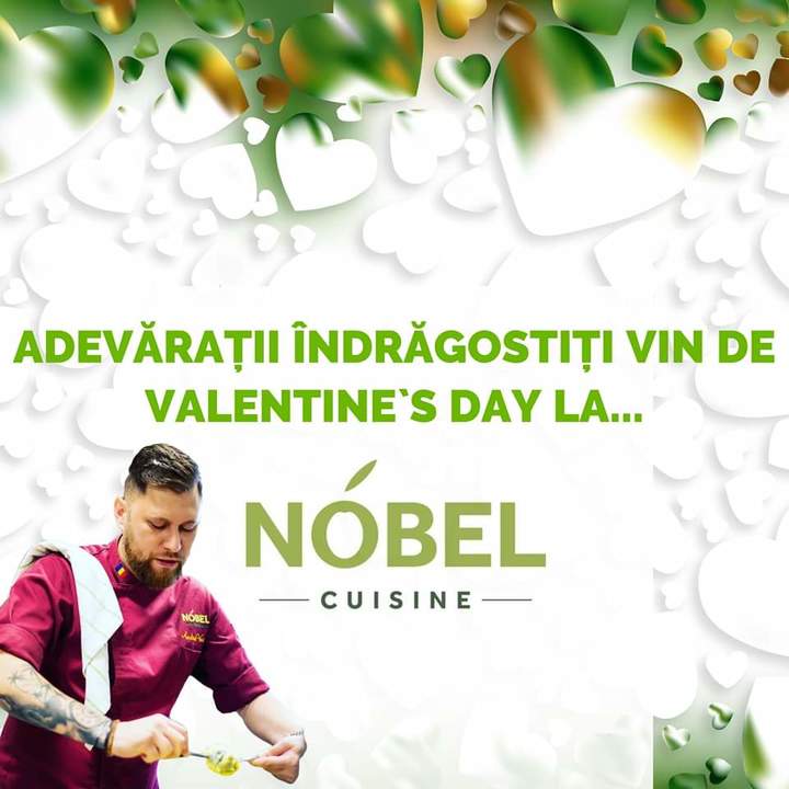 Valentine`s day la Nobel Cuisine