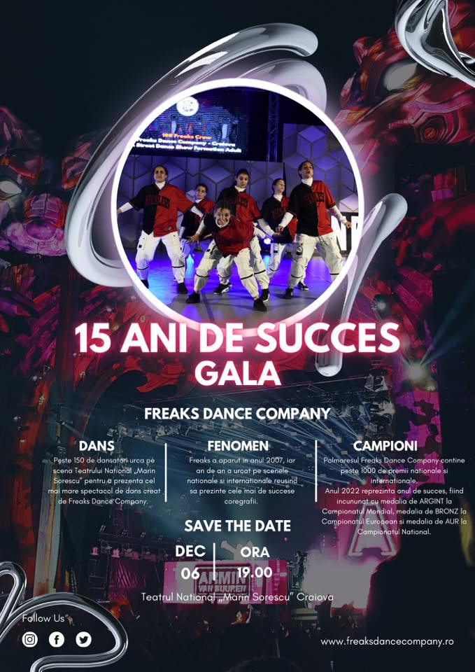 Gala Freaks | 15 ani de SUCCES