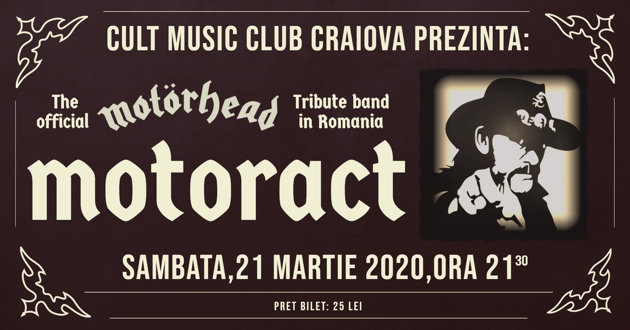 MotorACT (Motorhead Tribute) live@Craiova