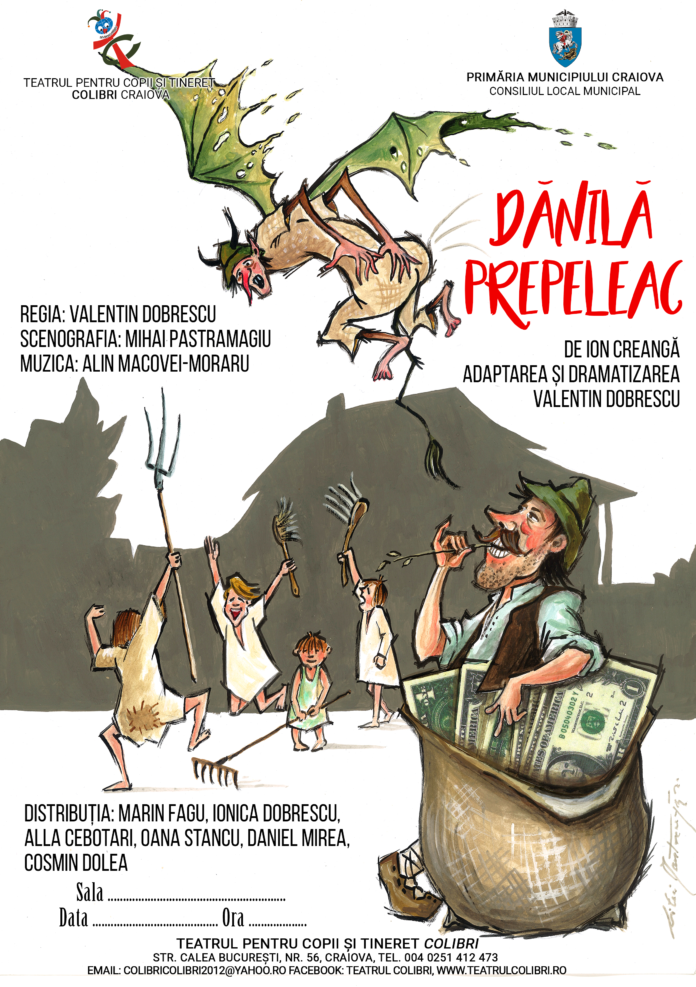 PREMIERĂ Dănilă Prepeleac, regia Valentin Dobrescu