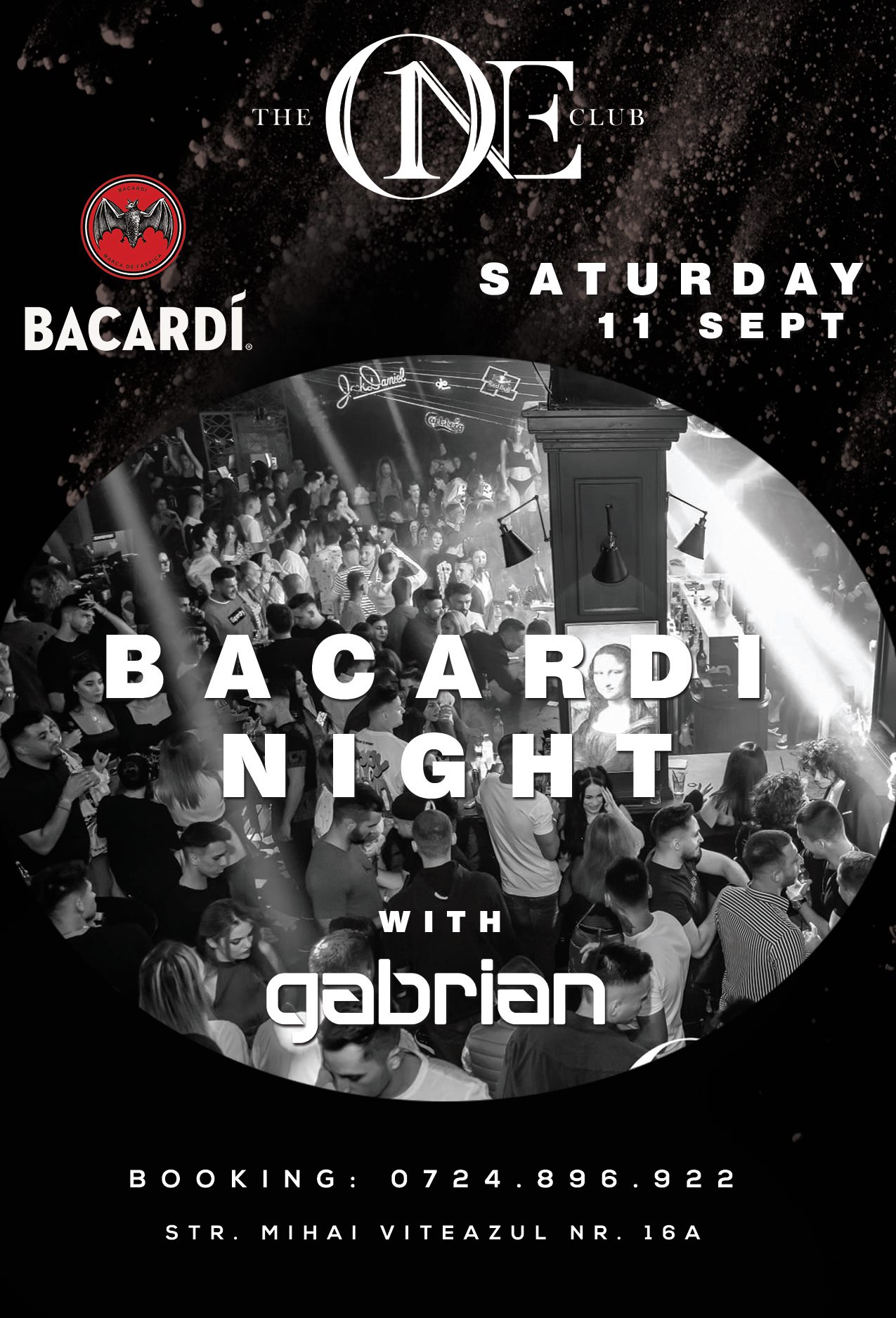 Bacardi Night on Saturday