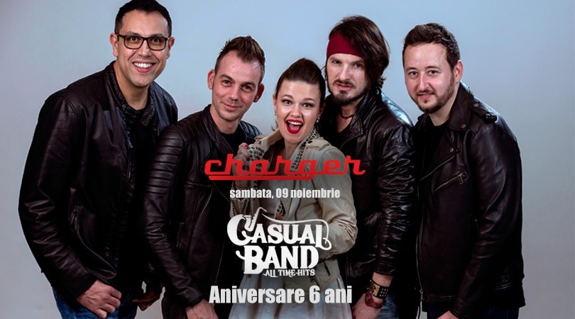 Casual Band Aniversare 6 ani in Charger Basement