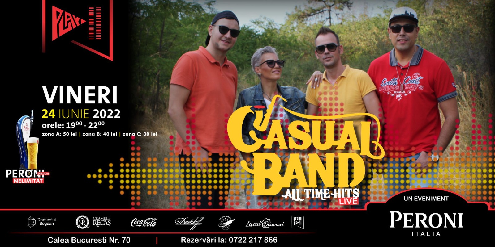 Casual Band | live pe terasa Cafe Teatru Play