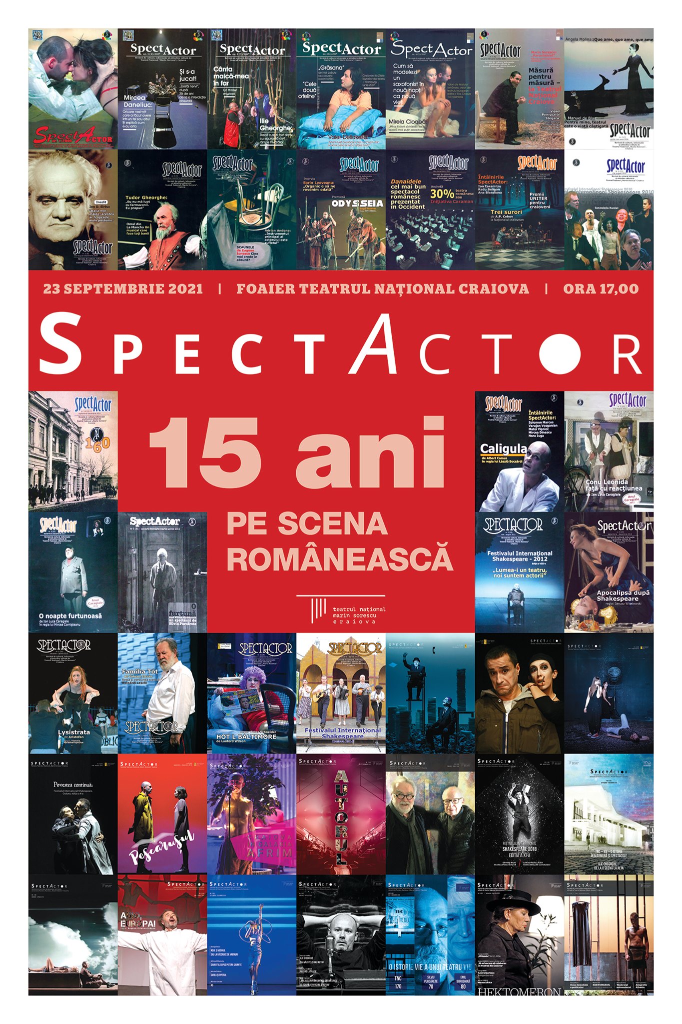 Revista SpectActor - 15 ani pe scena românească