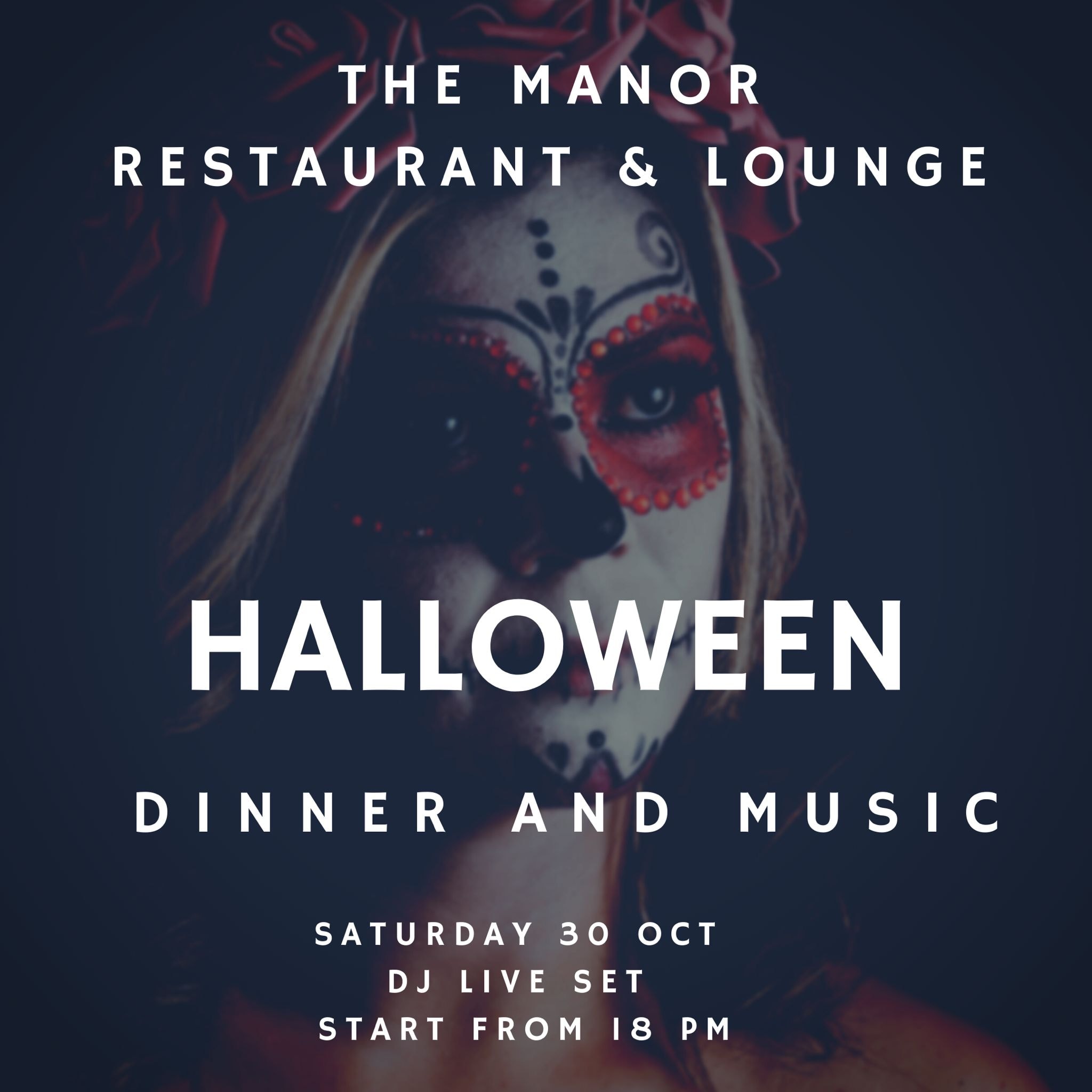 Halloween dinner and DJ live set [at] The Manor Craiova