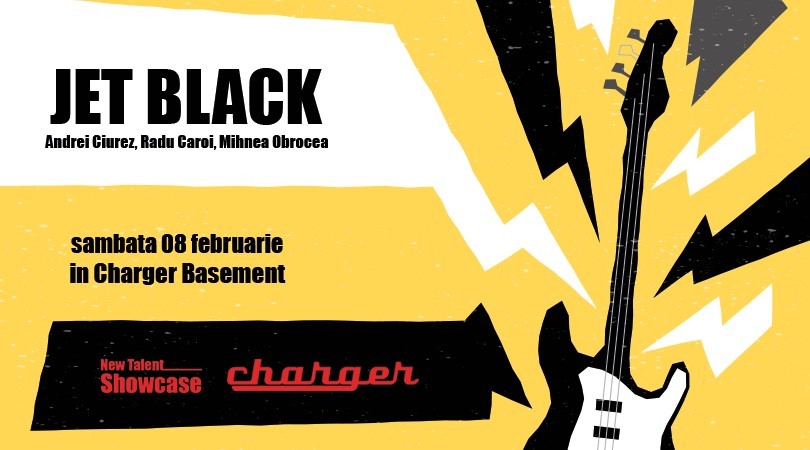 New Talent Showcase: JET BLACK in Charger Basement