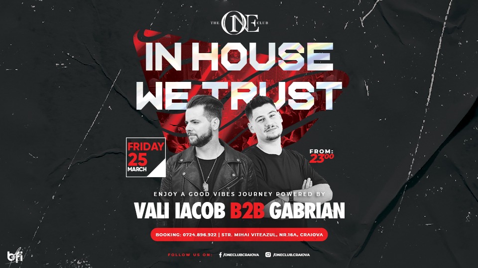 In house we trust with Vali Iacob & Gabrian