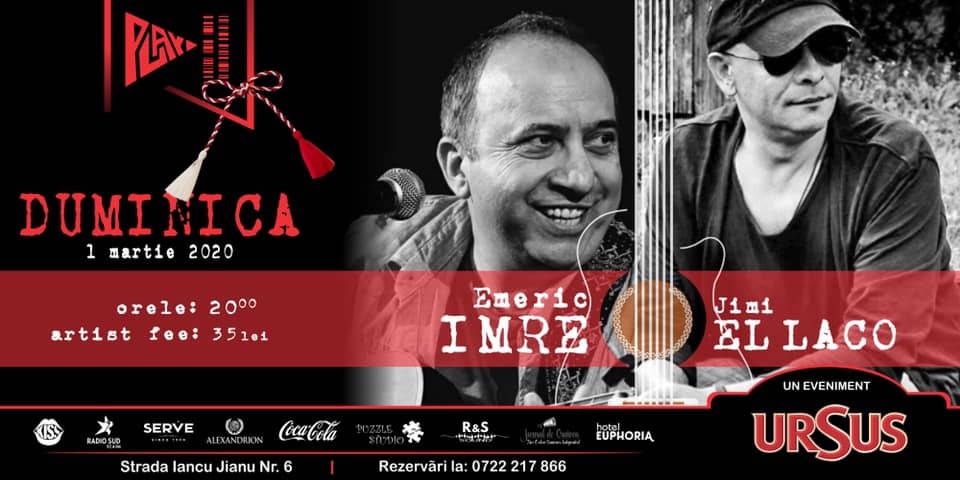 Emeric Imre & Jimi El Laco | Live in Cafe-Teatru Play