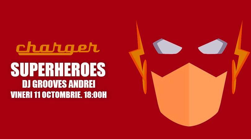 Superheroes in Charger Classic Bar