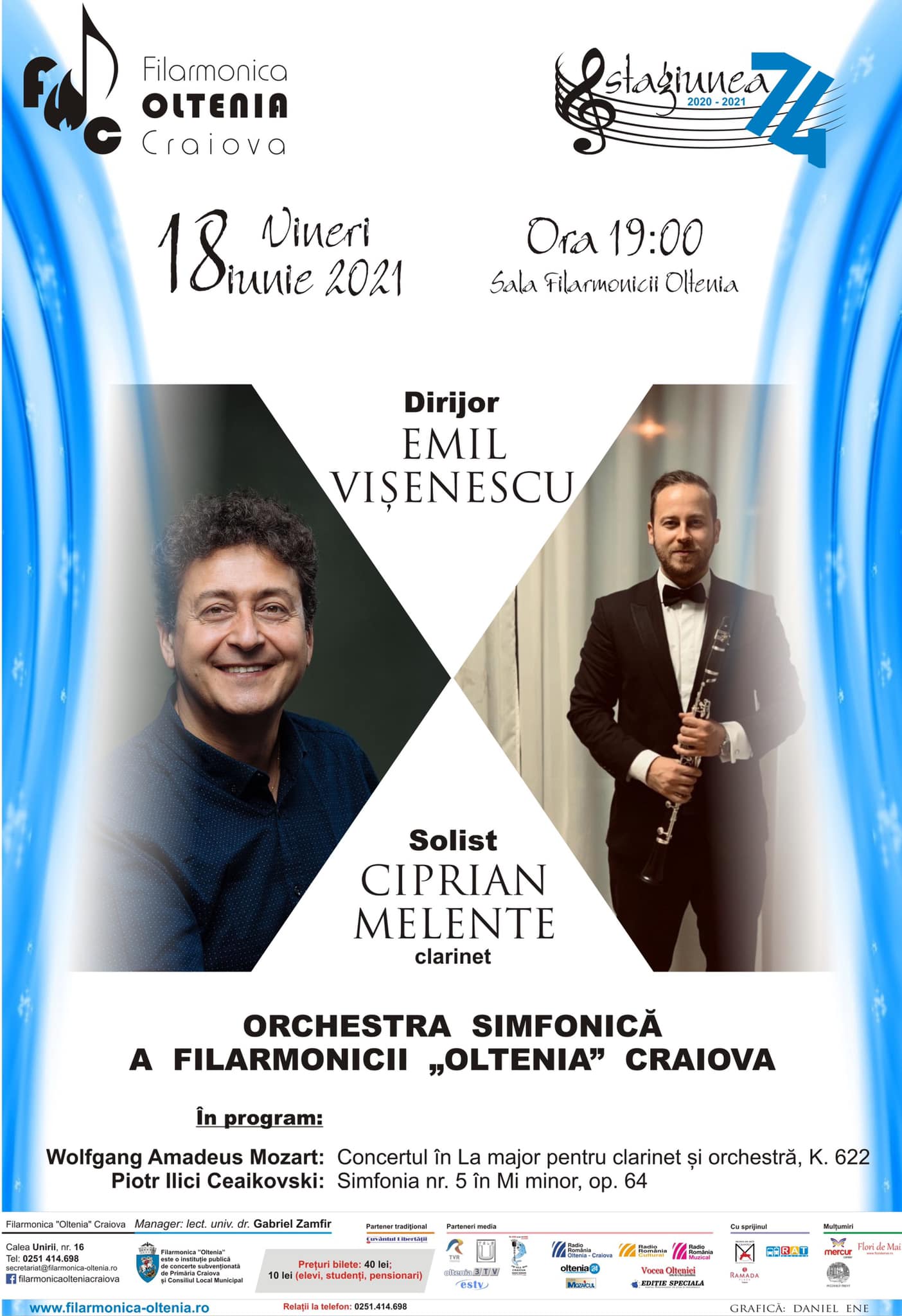 Concert Emil Visenescu/Ciprian Melente