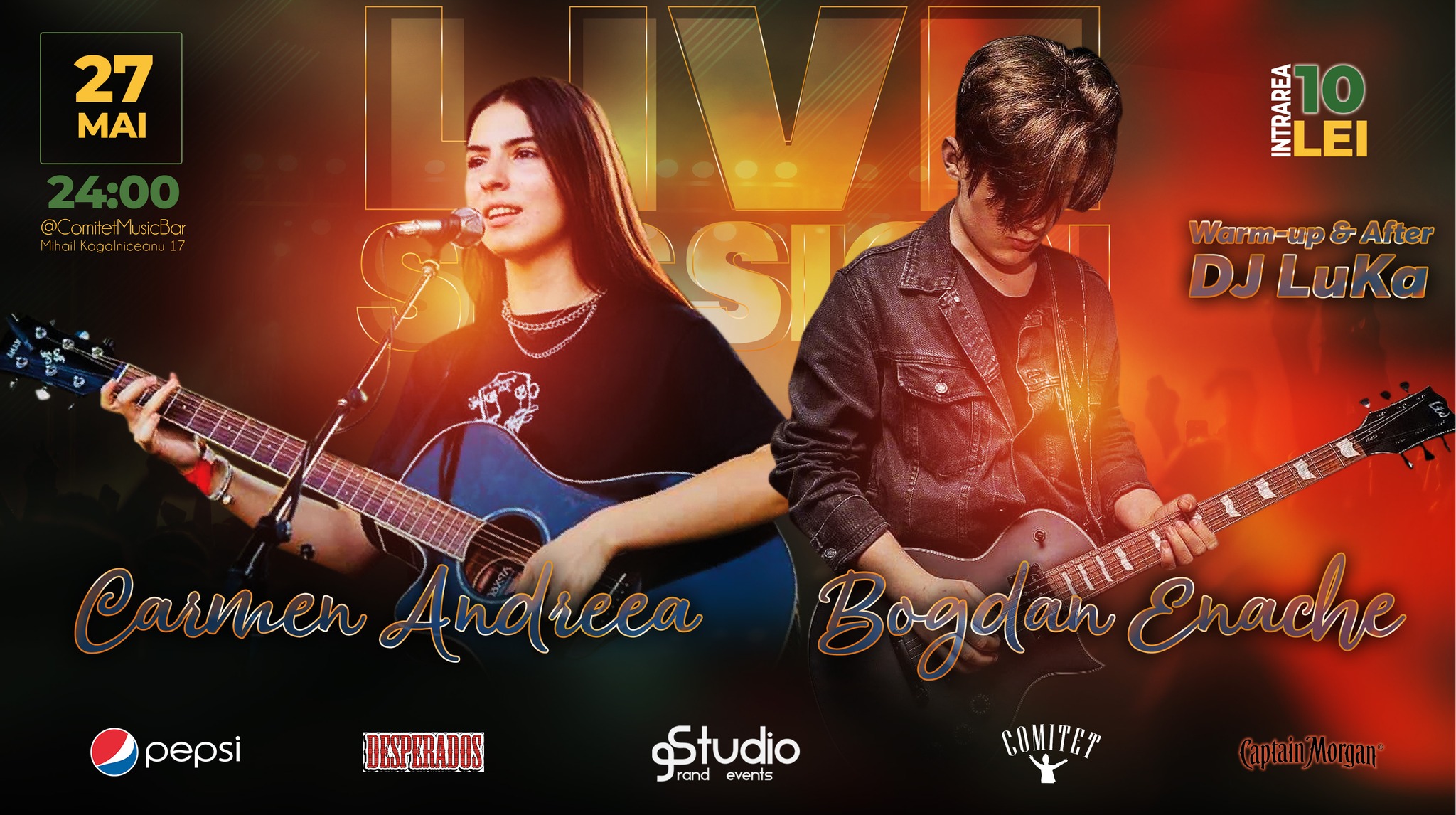 Carmen Andreea & Bogdan Enache - Live Session | Comitet Music Bar