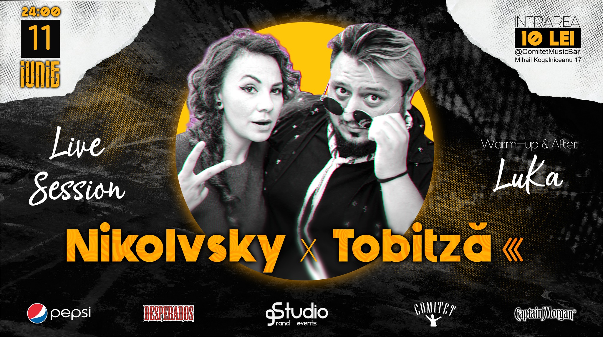 Nikolvsky w. Tobitza - Live Session | Comitet Music Bar