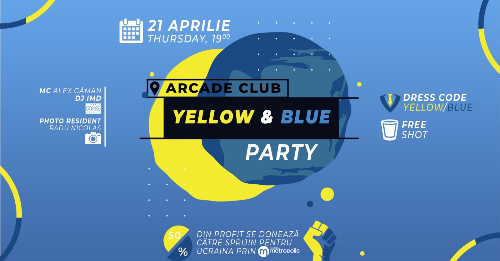Yellow and Blue Party