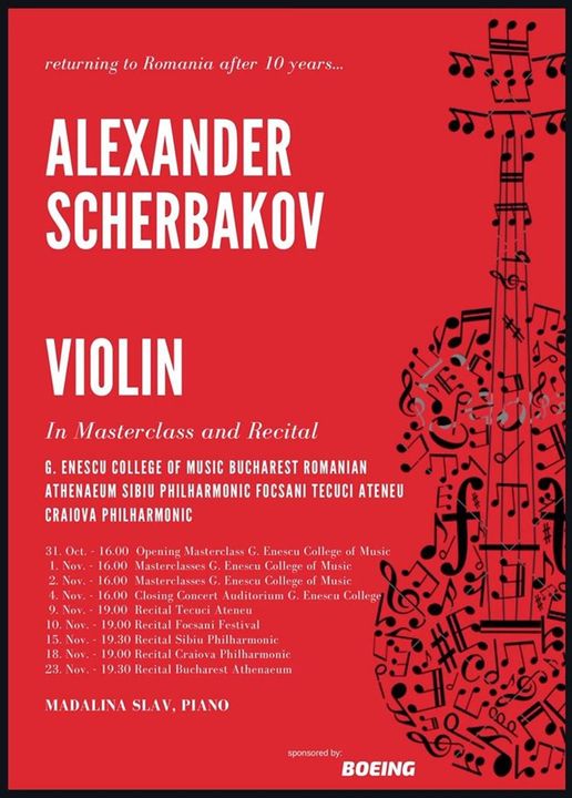 Recital with Alexander Scherbakov
