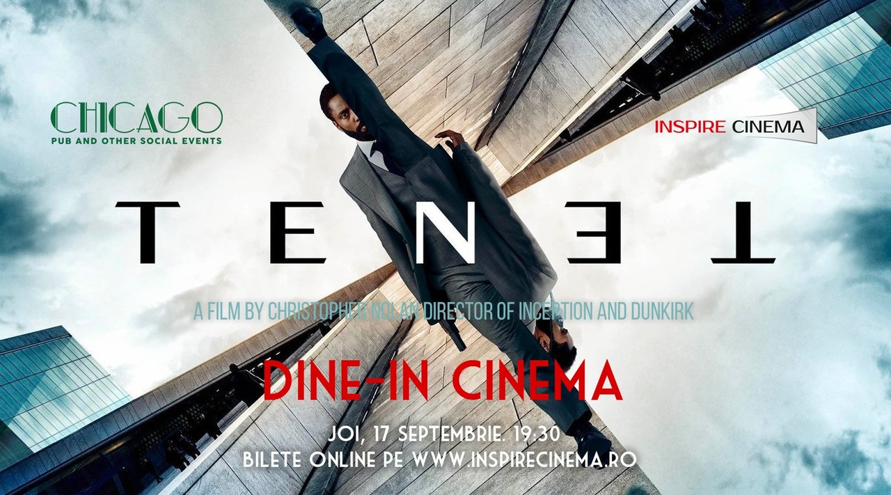 Avanpremiera Dine-In Cinema: Tenet (2020)