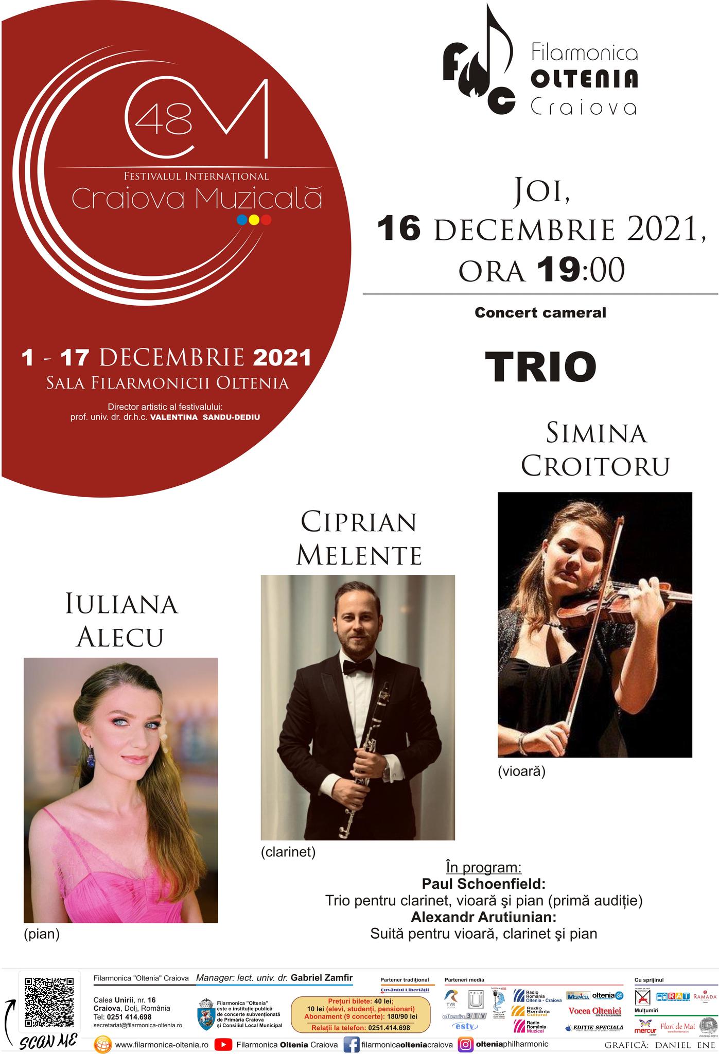 Trio Simina Croitoru/Ciprian Melente/Iuliana Alecu -Craiova Muzicală 48