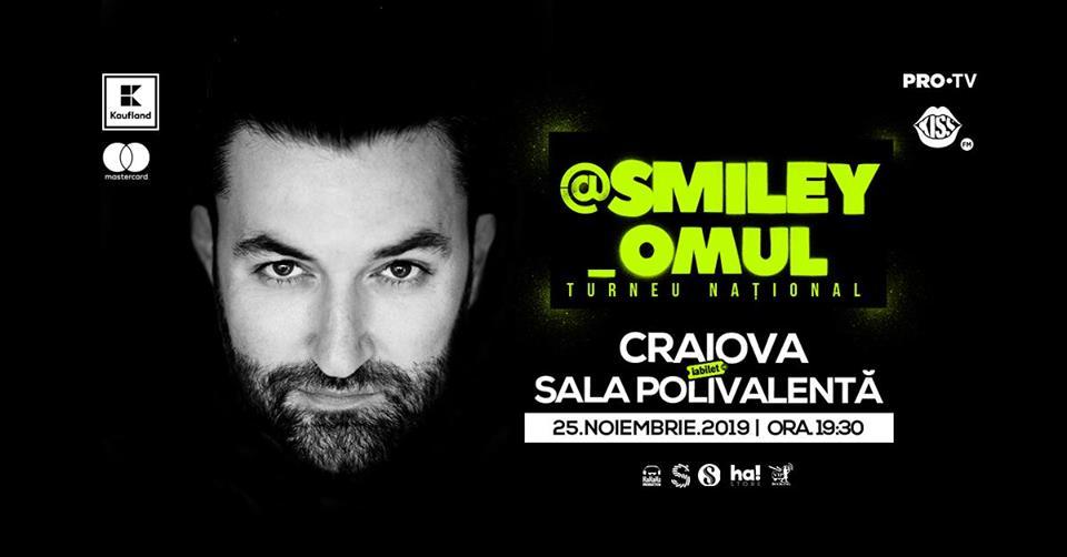 Concert @Smiley_Omul la Craiova, Turneu Național