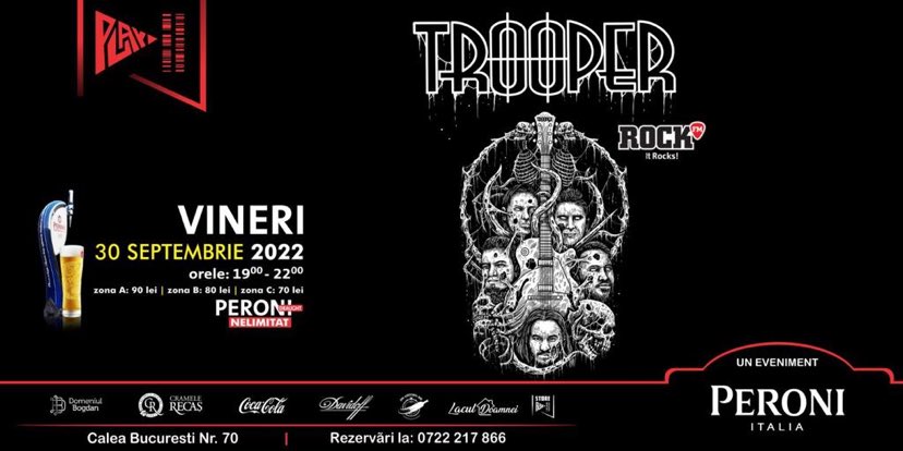 Trooper | live pe terasa Cafe-Teatru Play