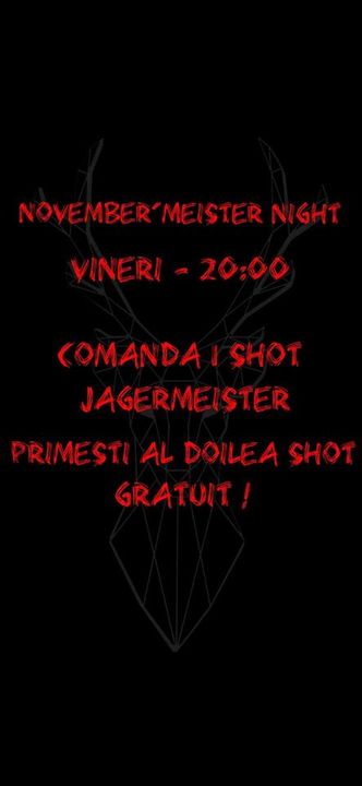 November'Meister Night