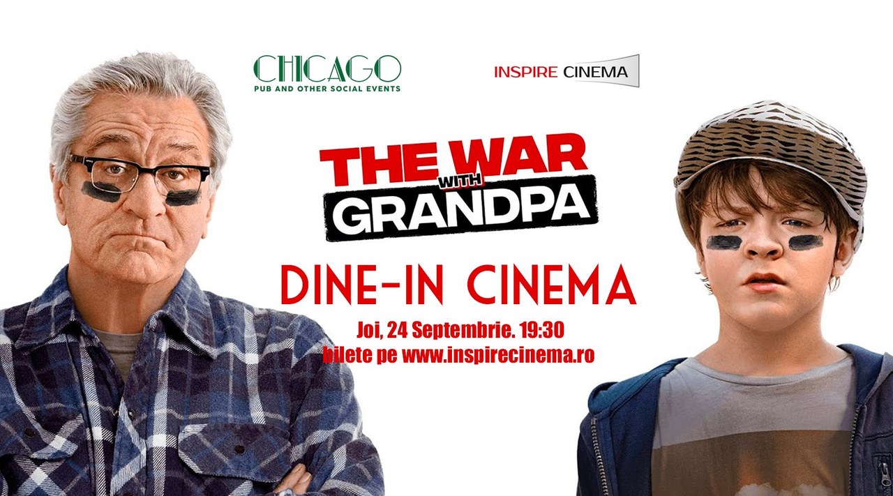 Avanpremiera Dine-In Cinema: War with Grandpa (2020)