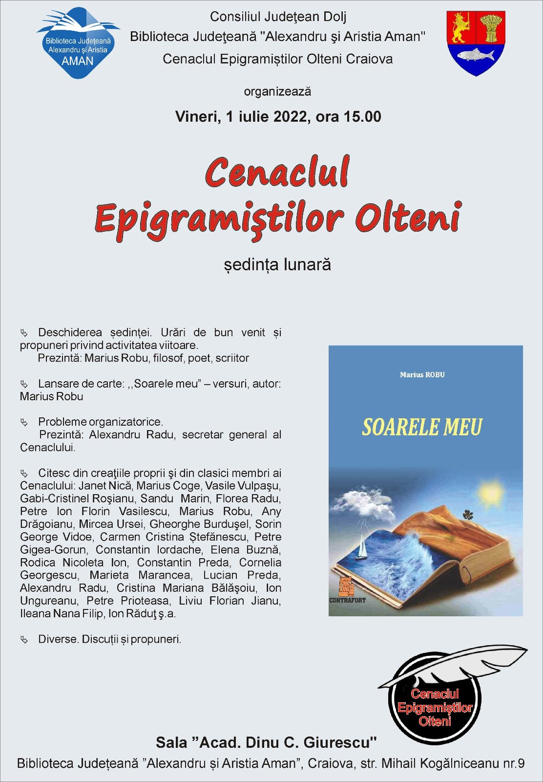 Cenaclul Epigramiștilor Olteni