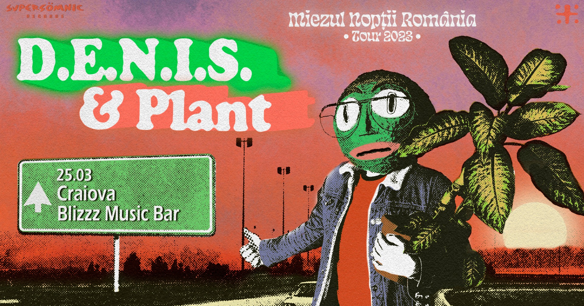 D.E.N.I.S. (Garage Rock/RO) & PLANT (Post-Punk/RO) Live @ Blizzz Music Bar