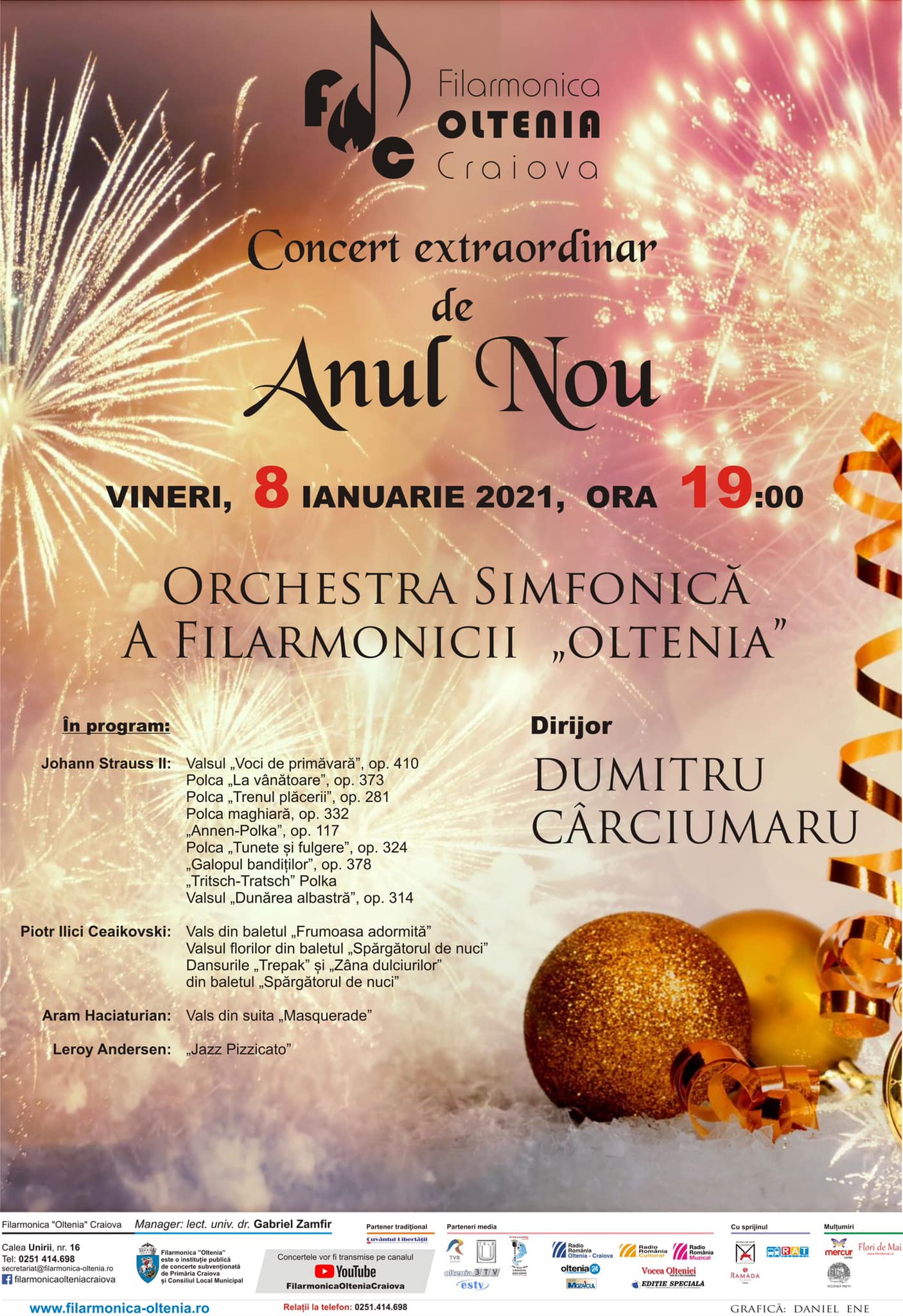 Concert extraordinar de Anul Nou