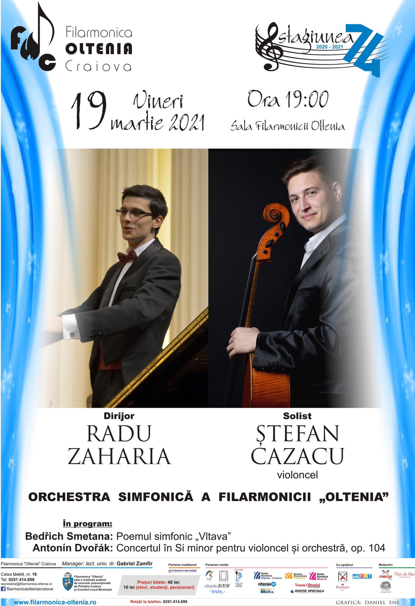 Concert Smetana/ Dvořák - eveniment online