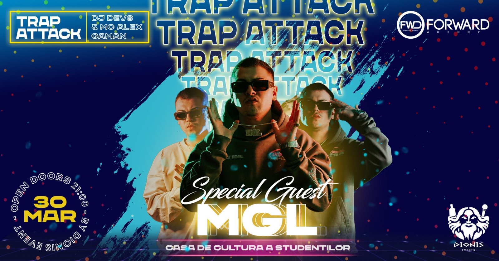 Trap ATTACK SPECIAL GUEST- MGL