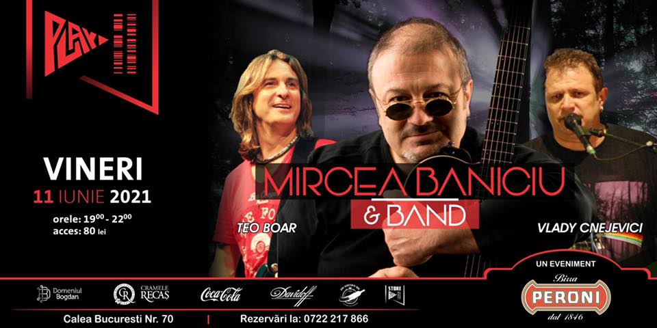 Mircea BANICIU & Vlady CNEJEVICI și Teo BOAR | live pe terasa Play