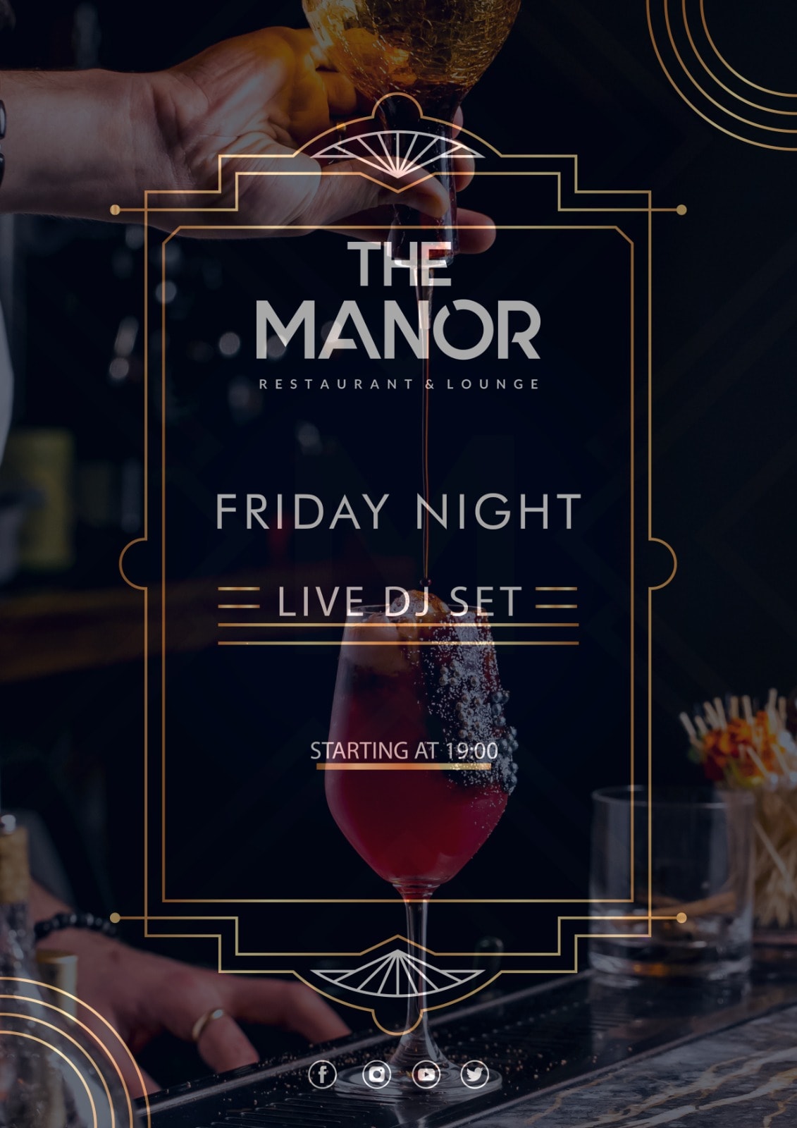 Friday night Live DJ Set [at] The Manor Craiova