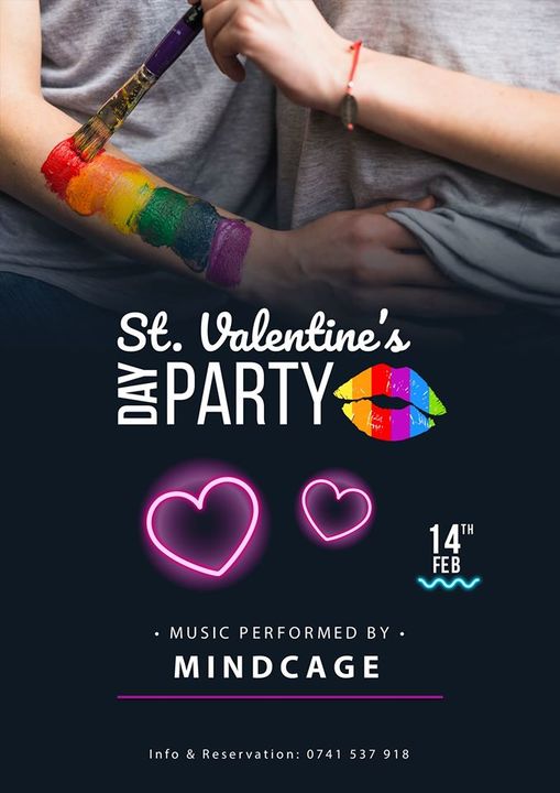 St. Valentine's Day Party w. Mindcage [at] Soho Bar