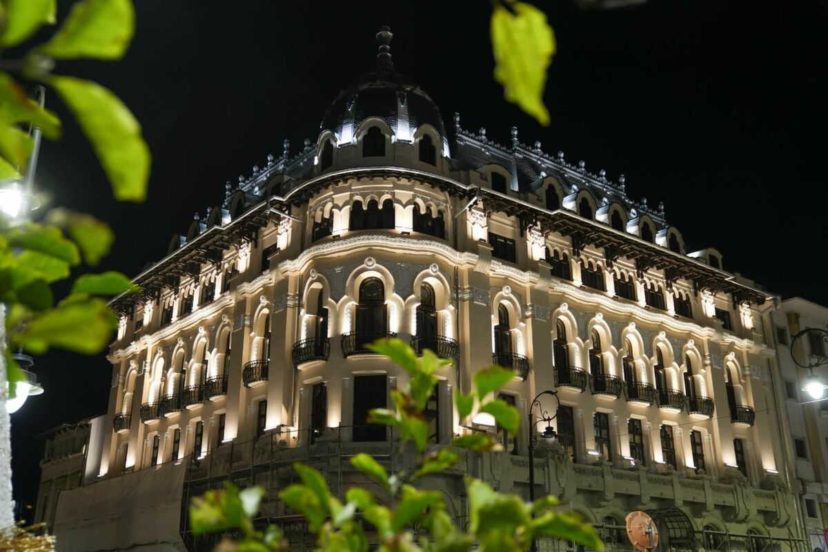 Fostul Hotel Palace, azi Pavilionul Administrativ al Primăriei Craiova